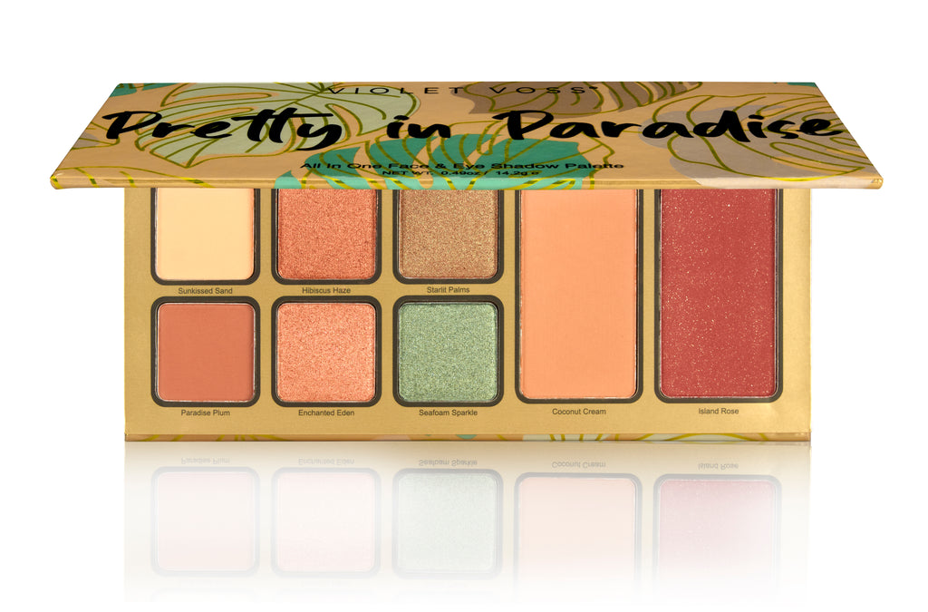 Pretty in Paradise Face & Shadow Palette