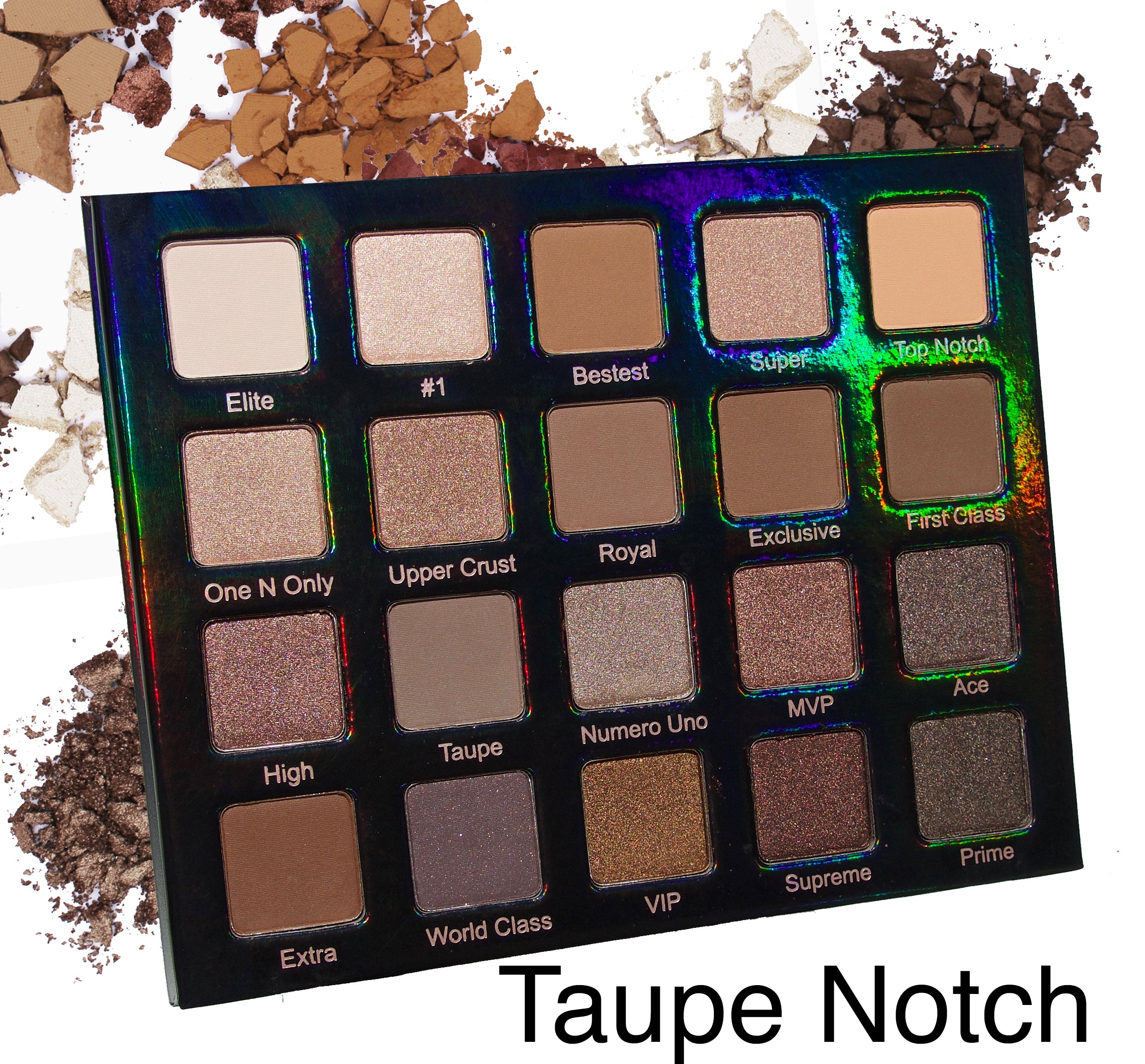 Taupe Notch Eye Shadow Palette – Violet Voss Cosmetics